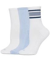Hue Women's 3-Pk. Air Cushion Sport Crew Socks U24404