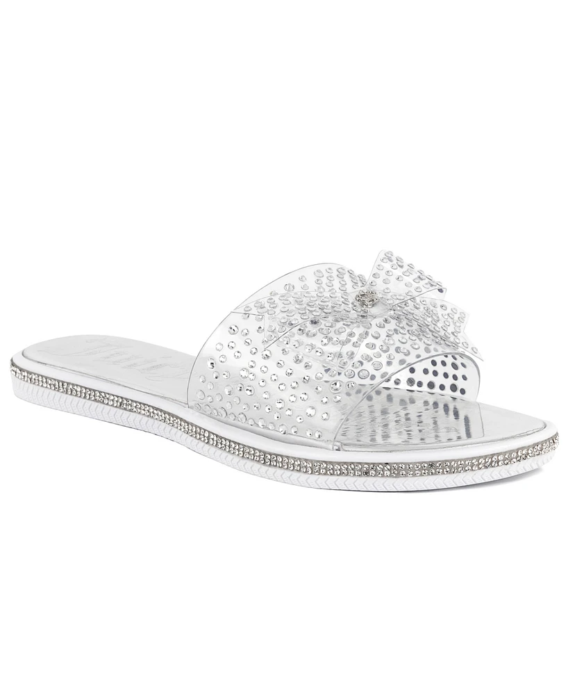 Juicy Couture Women's Yamara Slide Flat Sandals