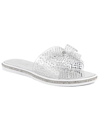 Juicy Couture Women's Yamara Slide Flat Sandals