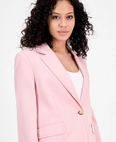 Boss Orange Women's One-Button Split-Cuff Blazer
