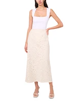 Parker Women's The Londyn Lace Slit-Back Midi Skirt