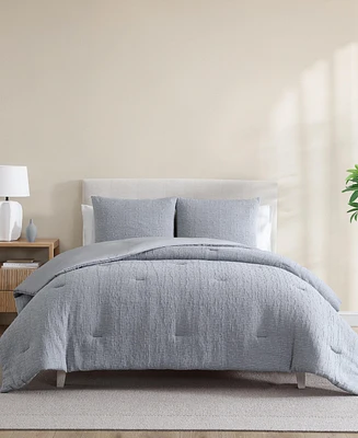 Nautica Nautical Stitch Chambray -Pc. Comforter Set
