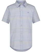 Calvin Klein Big Boys Mini Stripe Shirt
