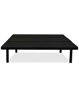Primo International Airflow Black Upholstered Platform Bed Frame