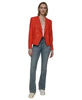 Karl Lagerfeld Paris Women's Compression Suiting Jacket