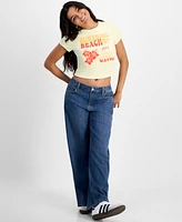 Self Esteem Juniors' Sunshine Beach Hibiscus Tee
