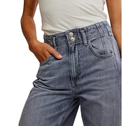 Free People Women's Aster Seamed Straight-Leg Jeans
