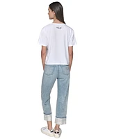 Karl Lagerfeld Paris Women's Scene Bonjour T-Shirt
