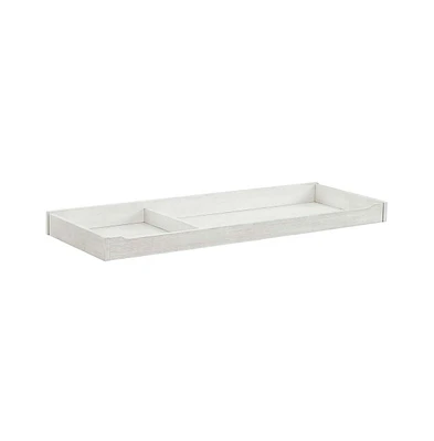 Westwood Design Foundry Traditional Wood Changing Tray in White Dove