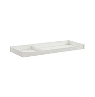 Westwood Design Foundry Traditional Wood Changing Tray in White Dove