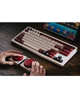 8Bitdo Retro Bluetooth Mechanical Gaming Keyboard, Programmable - Fami Edition