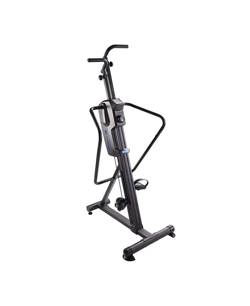 Stamina Cardio Climber Home Exercise Machine with Smart Coaching, Lcd Monitor & Easy Storage Wheels