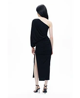 Nocturne Women's Draped Detail Maxi Dress
