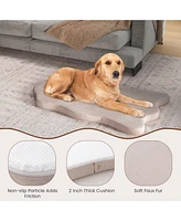 Orthopedic Dog Bed with Memory Foam Support for Large Dogs