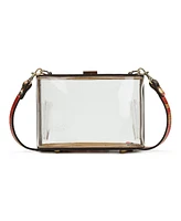 Patricia Nash Anselma Frame Clear Mini Crossbody Bag