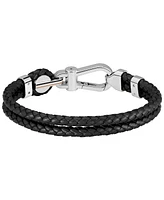 Hugo Boss Men's Ares Prime Leather Bracelet