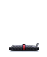 Pre-Owned Balenciaga x Gucci The Hacker Project Web Wristlet Clutch Bb Canvas
