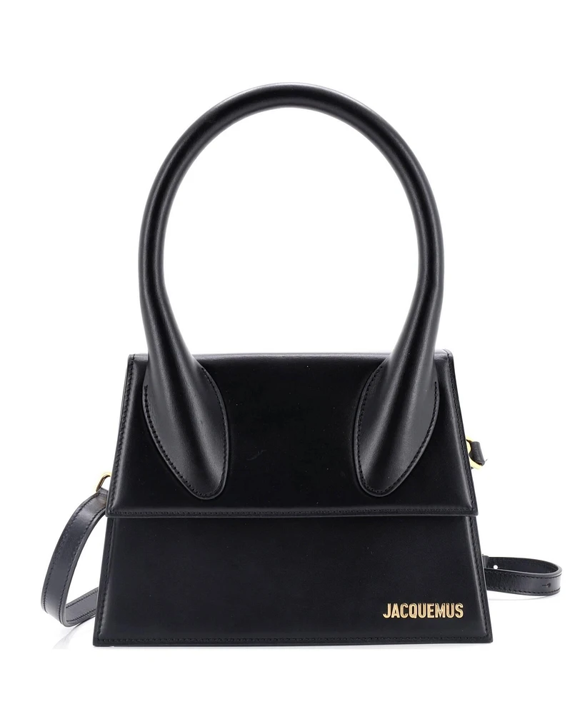 Pre-Owned Jacquemus Large Le Grand Chiquito Bag Leather