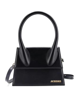 Pre-Owned Jacquemus Large Le Grand Chiquito Bag Leather