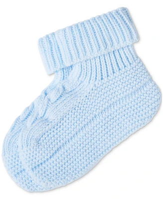 Polo Ralph Lauren Baby Cable-Knit Bootie Socks