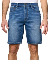 Lazer Men's Arden Slim-Fit Stretch 9-1/2" Denim Shorts