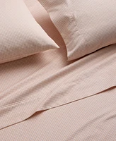 Last Act Charter Club Latticework Printed 550-Thread Count 4-Pc. Sheet Set, Full, Exclusively at Macy's