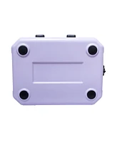 Camp-zero 16 Tall | 16.9 Qt. Premium Cooler with 2 Molded-In Cup Holders and Folding Aluminum Comfort Grip Handle Sky Blue