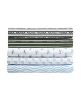 Nautica Printed Cooling Microfiber Sheet Set