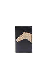 Pre-Owned Hermes Les Petits Chevaux Card Holder Sombrero with Evercalf and Niloticus