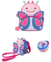 Skip Hop Butterfly Zoo Mini Backpack With Safety Harness Little Kid Backpack Snack Cup