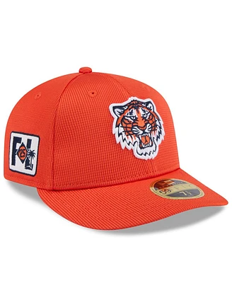 New Era Men's Orange Detroit Tigers 2025 Spring Training Low Profile 59FIFTY Fitted Hat