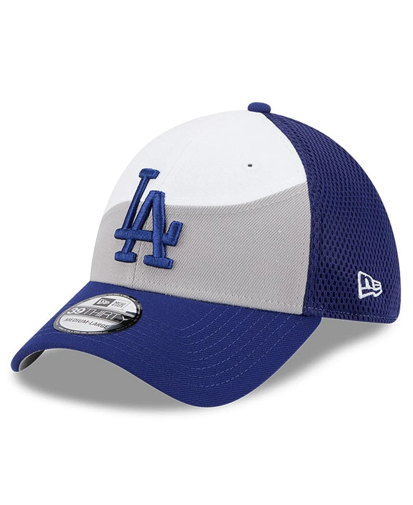 New Era Men's Gray/Royal Los Angeles Dodgers 2025 Spring Training 39THIRTY Flex Hat