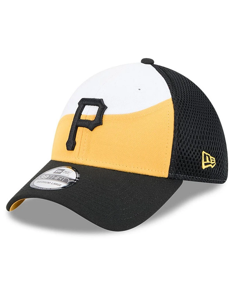 New Era Men's Gold/Black Pittsburgh Pirates 2025 Spring Training 39THIRTY Flex Hat