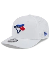 New Era Men's White Toronto Blue Jays 2025 Spring Training 9SEVENTY Coolera Stretch-snap Hat