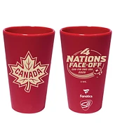 Wincraft Canada 2025 4 Nations Face-Off 16oz. Silicone Pint Glass