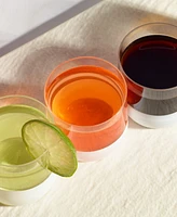 Villeroy & Boch Manufacture Rock Blanc Tasting Shot Glasses, Set of 5