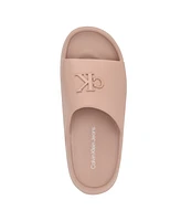 Calvin Klein Women's Nanzey Logo Pool Slide Sandals