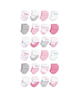 Hudson Baby Baby Boys Hudson Cotton Rich Terry Socks 24-Pack Dino