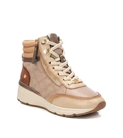 Carmela Collection Leather Sneaker Booties By Xti