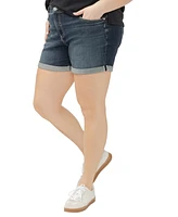 Silver Jeans Co. Plus Elyse Mid Rise Comfort Fit Shorts