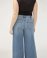 Silver Jeans Co. Plus Highly Desirable High Rise Ultra Wide Leg