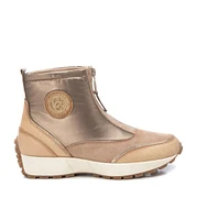 Carmela Leather Collection Women's Sneaker Booties By Xti