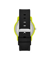 Skechers Men's Ostrom Three-Hand, Black Polycarbonate Watch