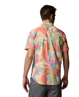 Columbia Men's Rapid Rivers Printed Short Sleeve Shirt