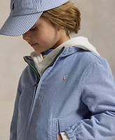 Polo Ralph Lauren Toddler and Little Boys Reversible Oxford Jacket