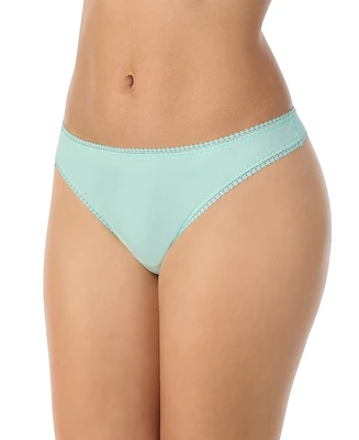 On Gossamer Women's Cabana Cotton Thong Underwear 1412