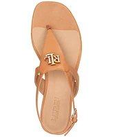 Lauren Ralph Women's Everly Thong Flat Sandals