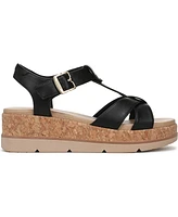 Dr. Scholl's Women's Once Again T-Strap Wedge Sandals