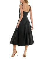Bcx Juniors' Cami Drop-Waist Bubble-Hem Midi Dress