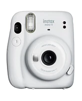 Fujifilm Instax Mini 11 Instant Camera (Ice White) Bundle with Case, 2X Fuji Instax Mini Instant Film Twin Pack